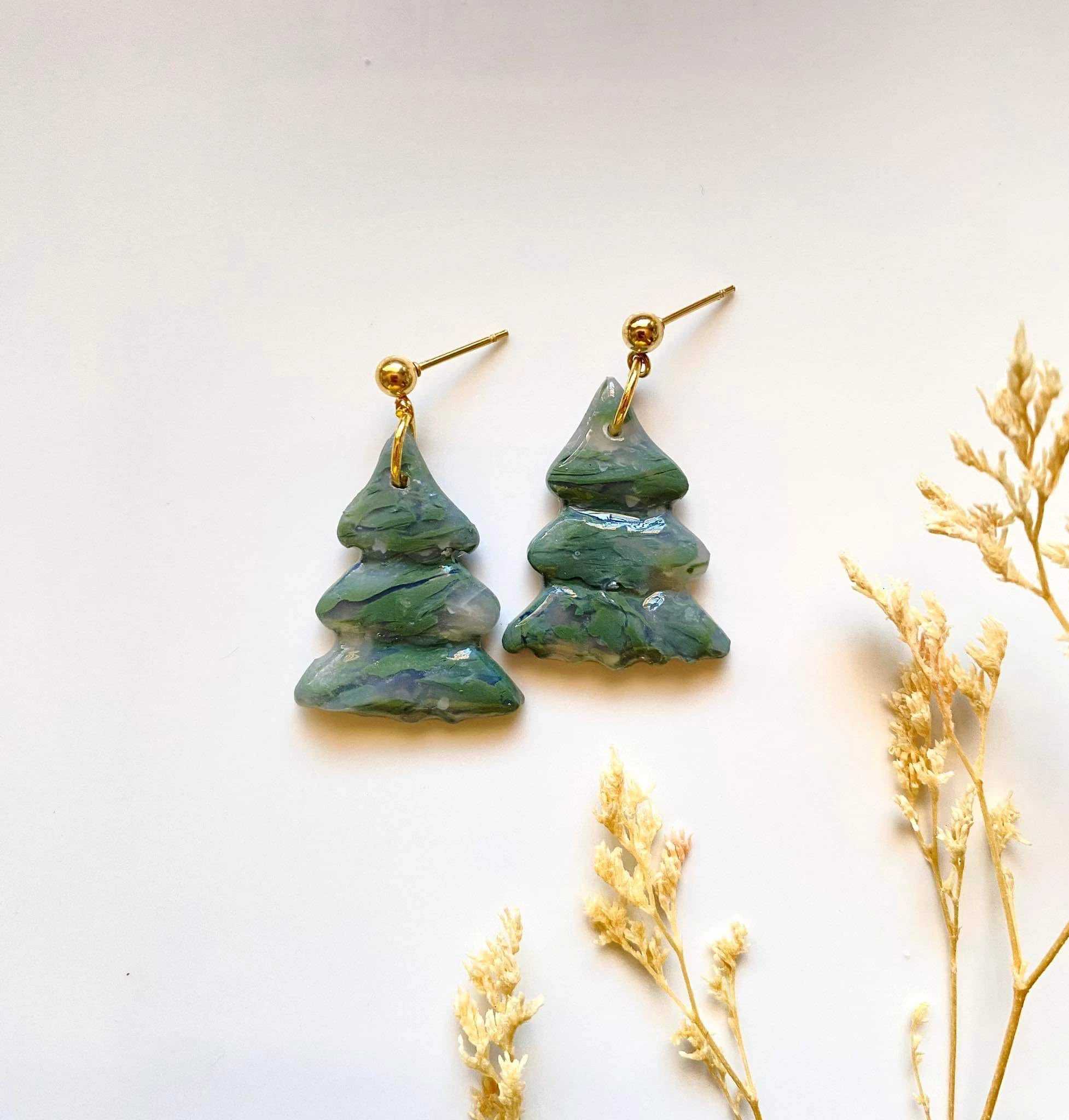 Holiday Tree Earrings