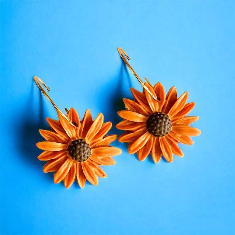 Bloom Daisies and Sunnies Clay Earrings